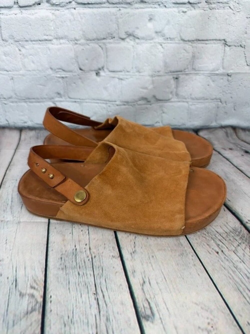 Feit One Strap Sandal size large size EU 40 women US 10